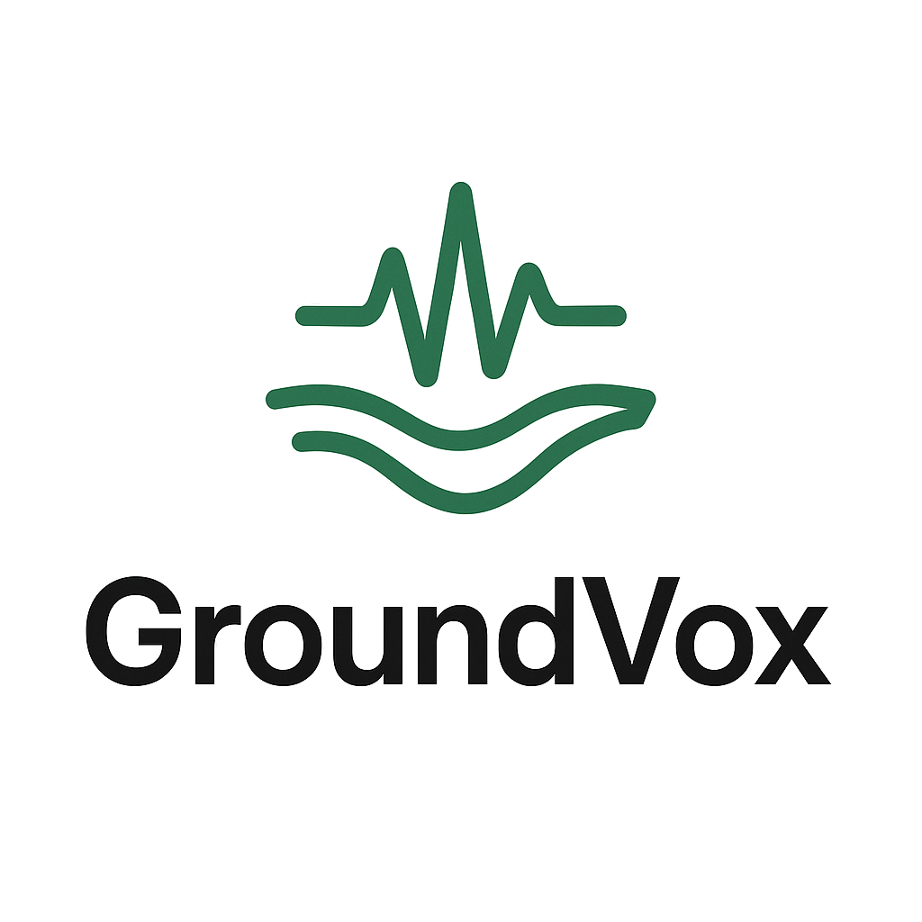 GroundVox Logo